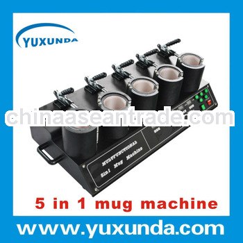 newly designed double function mug printing machine with individual temperature controller