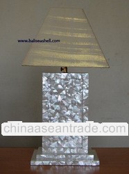 mother of pearl table lamp art crafts and gifts lampshade