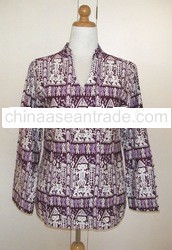 Kancing Ikat Toraja Lima Blouse