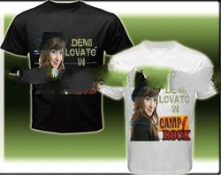 New Tee T-Shirt With "DEMI LAVATO in CAMP ROCK" Image