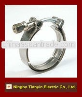 ningbo 25mm bandwidth T bolt V band hose clamp