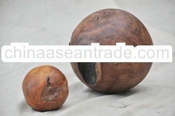 ball teak decor