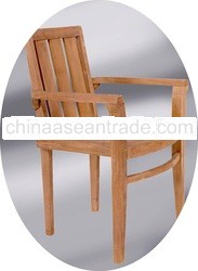 Stacking chair - Teak garden furniture and teak outdoor furniture