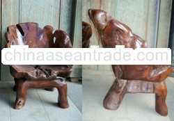 Teak root chairs