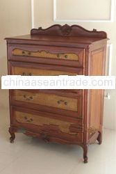  Furniture-4 Drawers French Corbeille Chest