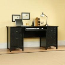 Office Sierra Heights Executive Desk Ebony