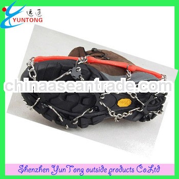 non-slip ice grippers for magic winter spike shoes