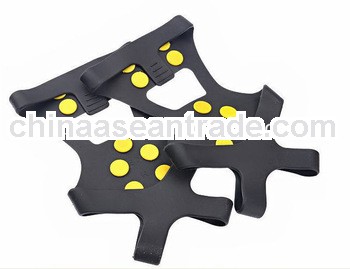non-slip rubber cleats ice cleats boots for ice snow shoes
