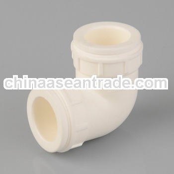 non-toxic ppr pipe fitting elbow with 90 degree