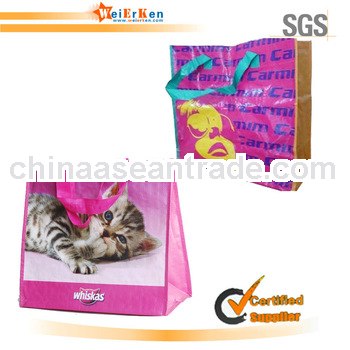 non-woven and non-woven promotional shopping bag