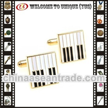 novelty square shape piano cufflink