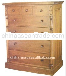 CD-003 Indonesia 7 Drawer Antique Wooden Chest