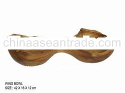 Teak Root Bowl