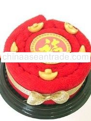 Chinese New Year Towel Cake