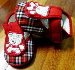checkered Baby Shoes