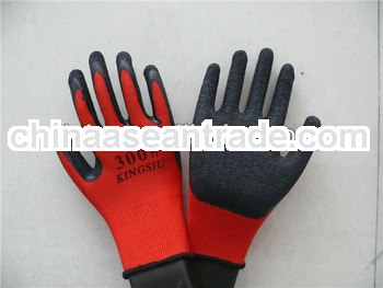 nylon latex coated glove