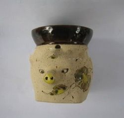 Pig Face Ceramic Oil Burner