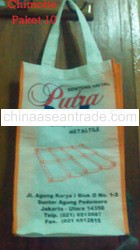 custom design construction company bag