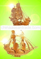 Perahu Dewaruci Bamboo Crafts