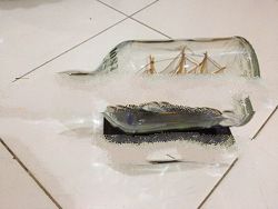 Sail Boat in Bottle