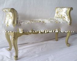 Antique Bedroom Stool - French Bed Stool Furniture