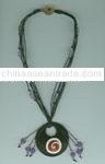 Black Resinnecklace