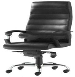 OASIS PLATINUM Levanna Swivel Leather Office Chair