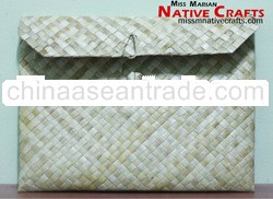 Lauhala Envelope Native Products Pandan Envelope