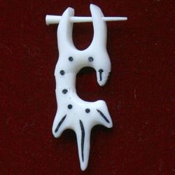 Ring Nose Horn bone - Organic Jewelry