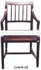 Lazy Teak Chair Carved