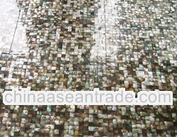 mother of pearl mosaic big tiles mosaic black mixed