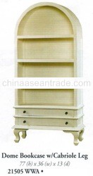 Dome Bookcase Cabriole Leg