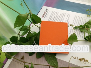 orange high glossy uv mdf pvc film high hardness