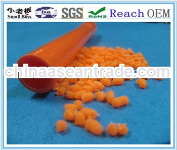 orange rigid pvc compound for extrusion pipe