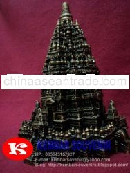 menjual plakat replika candi ( prambanan, borobudur, mendut, dll) , tempat meproduksi miniatur dan r