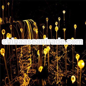 outdoor night decorative fiber optic plants