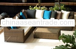 San Diego Synthetic Rattan Corner Set