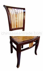 teak chair keranjang