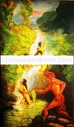 Oil on Canvas Painting