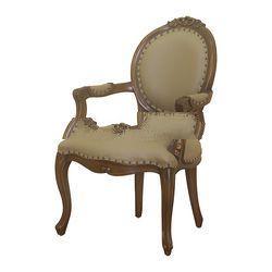 Mahogany Park Series Arms Dining Chair