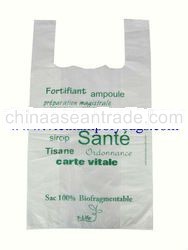 Cheap t-shirt plastic bag made in 