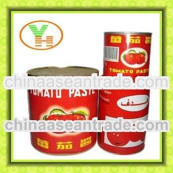 packaging for mexican food,tomato puree 400g