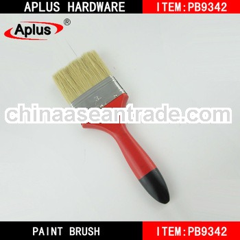 paint brush with black end wood handle manufacturers