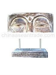 Buddha stand whitewash
