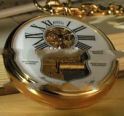 Boegli Swiss Musical Pocket Watch With Reuge Movement