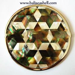 glassware mosaic inlay