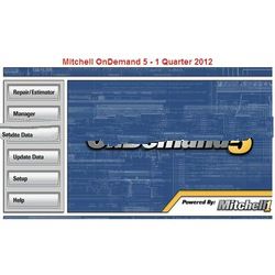 Mitchell OnDemand 5 Q1.2012 Auto Repair Software