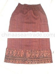 Skirt Cotton Ikat Flores