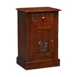 Amoore Bedside Table with 1 Door and 1 Drawer