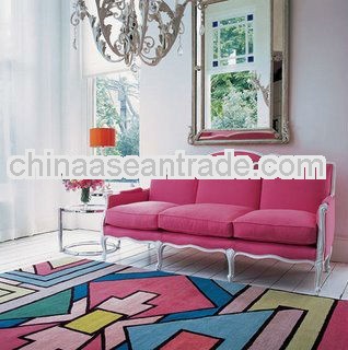 pink fabric couches for sale